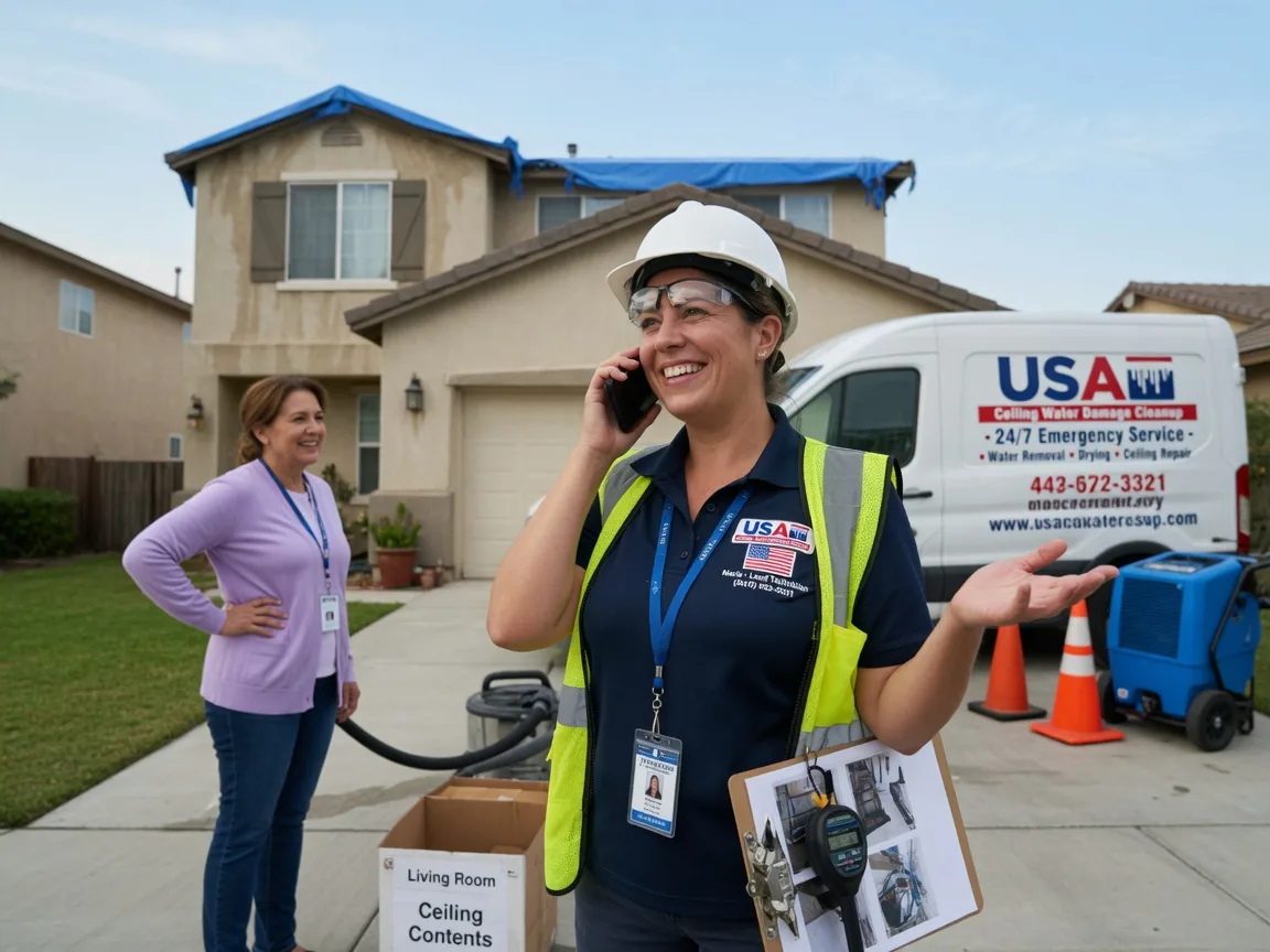 Ceiling Water Damage Restoration Oskaloosa, KS FAQs