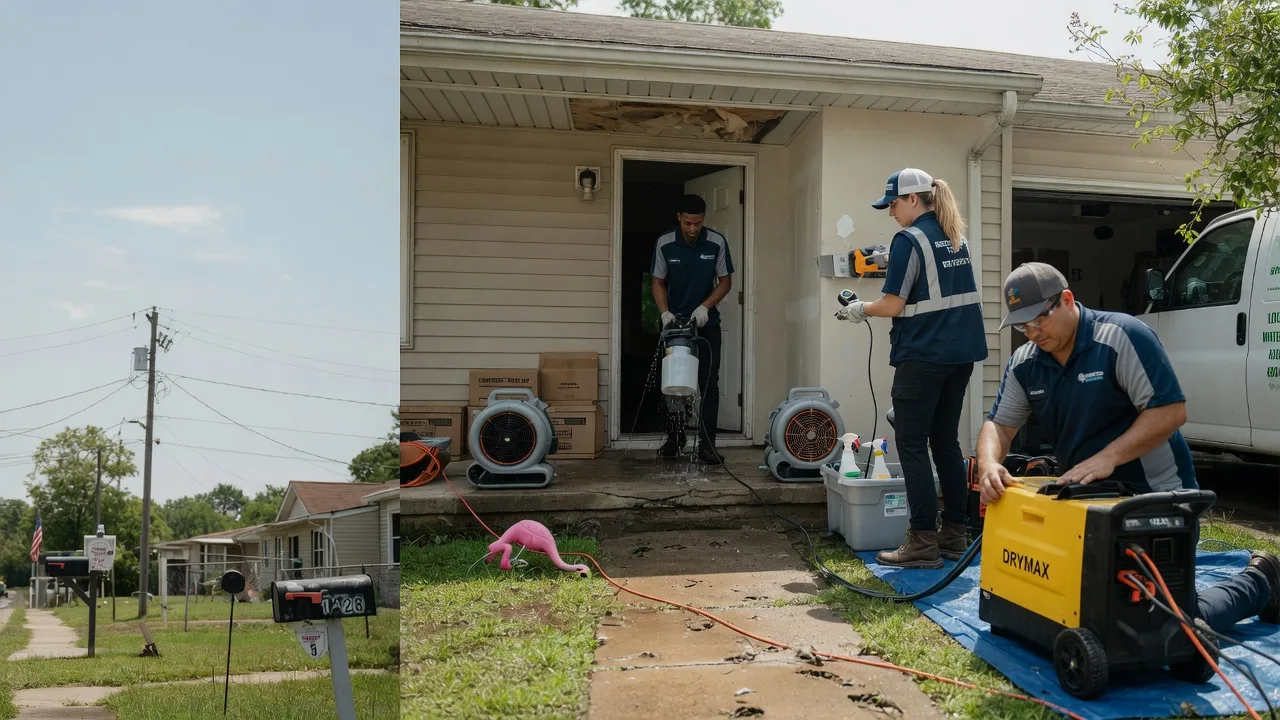Storm Damage Water Removal in Oskaloosa, KS near me